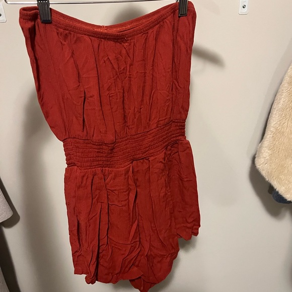 Red Romper - Picture 1 of 3